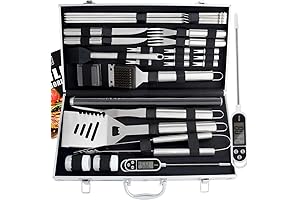 ROMANTICIST Luxury 28-Piece Barbecue Gift Set