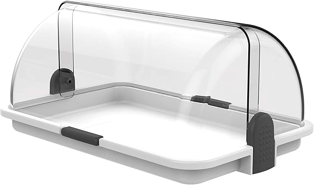Biesse Casa Medium Polibox with Double Open Sides , White, 38 x 26 x 17 cm