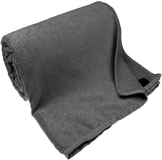 Extra Large Luxury Super Jumbo Bath Sheet (150 x 200 cm – 600 GSM) L Massive Body Wrap Towel – Ultra-Soft, Super Absorbent, Beach Hotel Spa Quality Big Towels (Charcoal Grey)