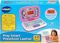 Vista 7 de VTech Play Smart - Portátil preescolar, color rosa