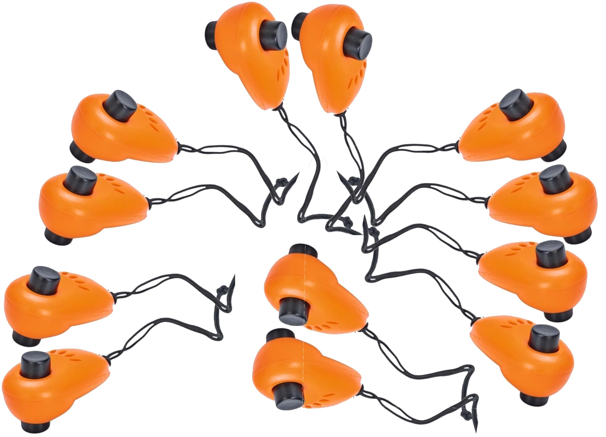 Karlie Double Clicker Dog Training Puppy Obedience Tool Set, Orange and Black, Professional Acoustic Training Teaching Tool, Includes full Pack of 12