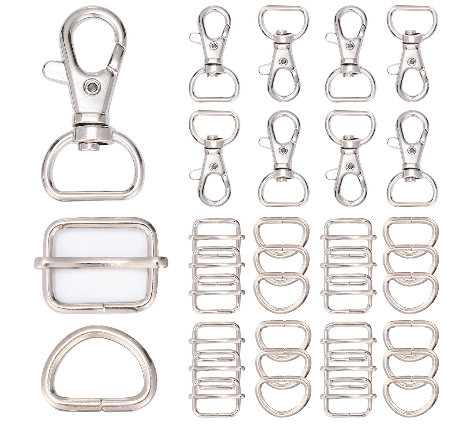 Amazon.co.jp: ナスカン 7個 Dカン14個 リュックカン レバーナスカン