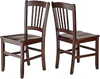 Vista 7 de Winsome Asientos Madison, nogal mediano