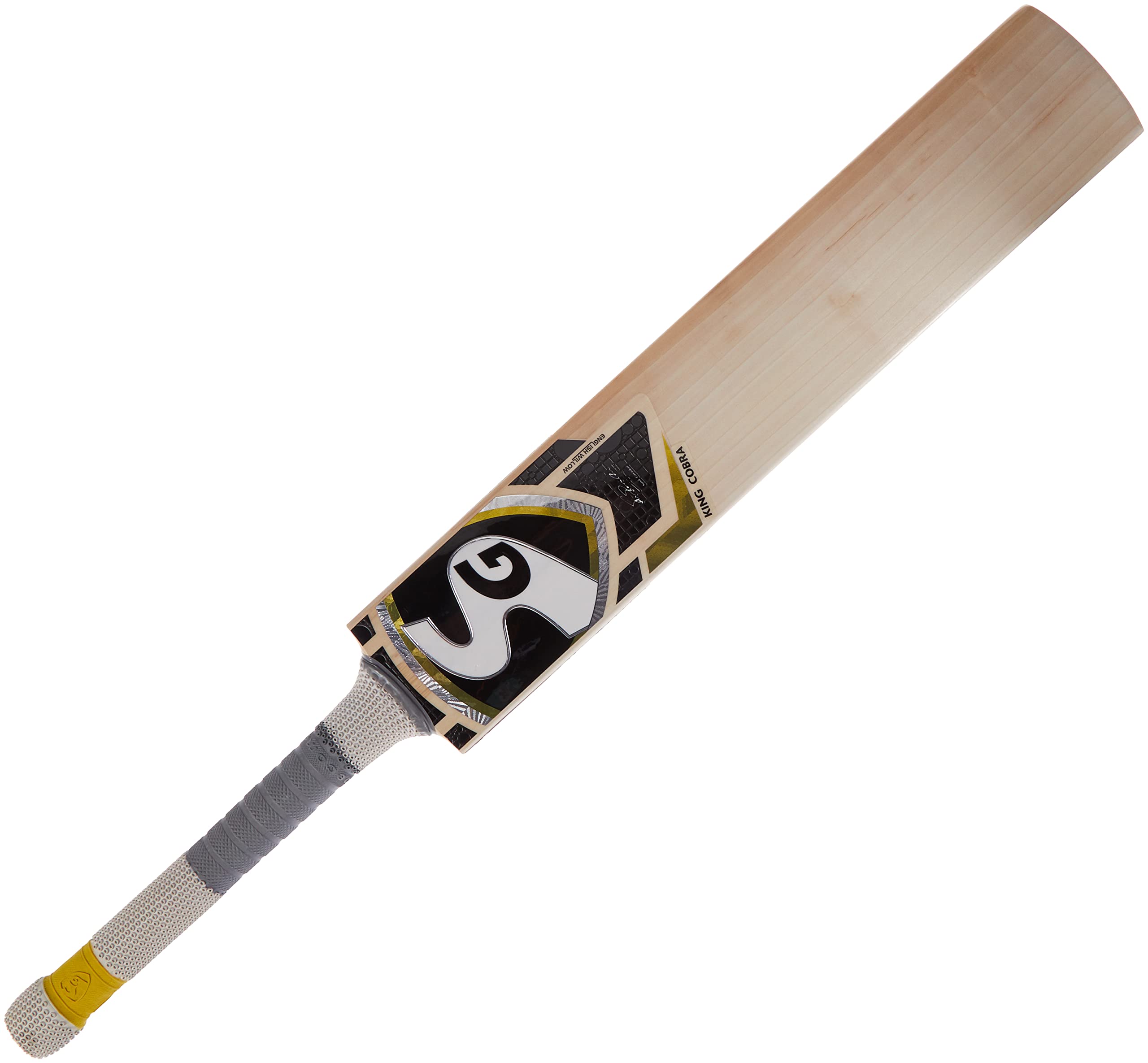 SG King Cobra Grade 1 English Willow Cricket Bat (Size: Short Handle,Leather Ball)