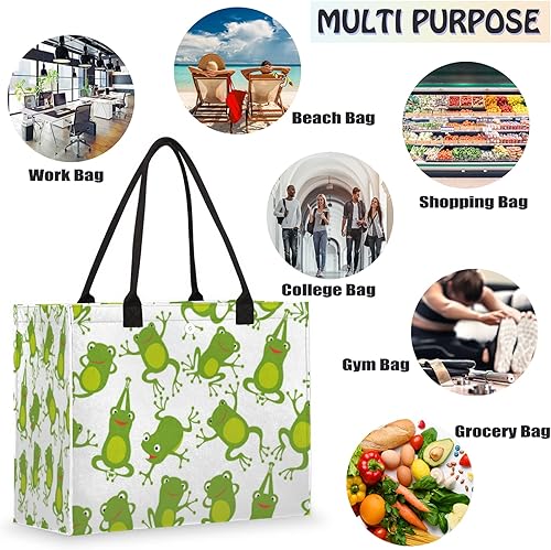 Miniatura 5 de Pardick Bolsa de viaje reutilizable para mujer, bolsa de comestibles para trabajo, compras, piscina, playa