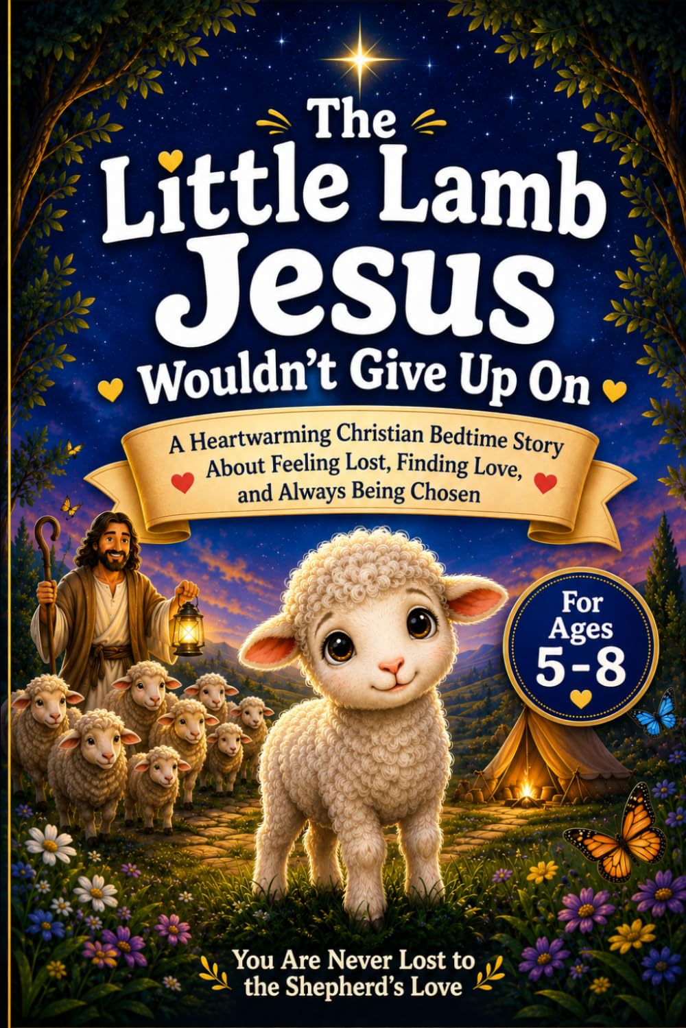 The Little Lamb Jesus Wouldn’t Give Up On: A Heartwarming Christian Bedtime Story About Feeling Lost, Finding Love, and Always Being Chosen For Ages 5 - 8