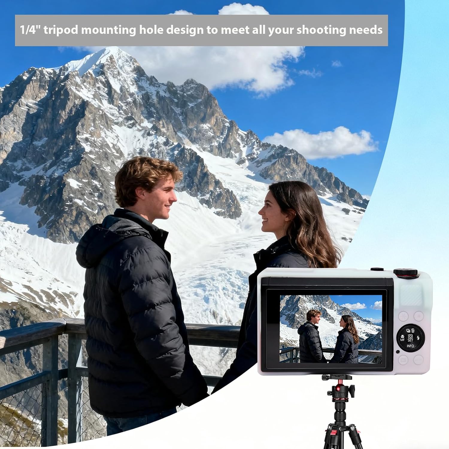 Case for Canon G7X Mark III Camera, Soft Silicone Protective Case, Slim Fit Sleeve with Removable Lens Cover and Screen Protector Accessories, Lightweight, Anti-Scratch (Jelly Pink Green) - Image 5