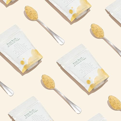 Miniatura 6 de Boon Broth - Sopa en polvo sabrosa a base de plantas, caldo alto en calcio con 72 oligominerales - Ideal para sorber, ayuno y la dieta de caldo de