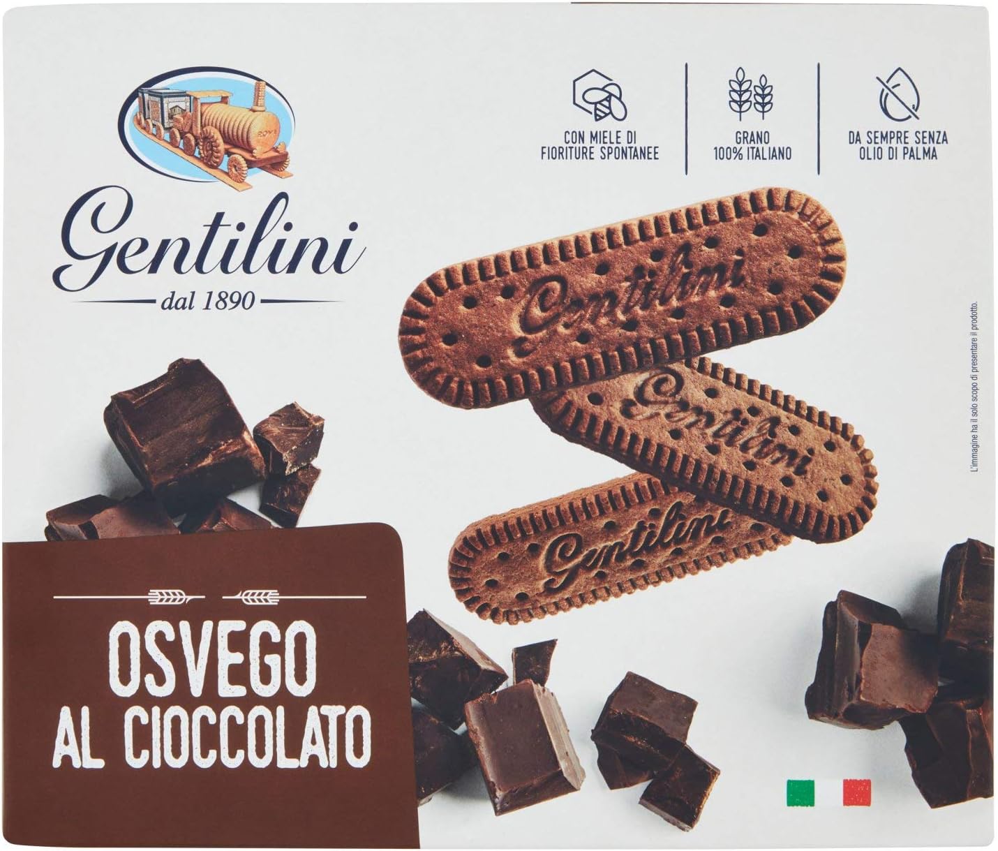 Osvego al Cioccolato | Chocolate Cookies | Pack of 2 | 500g