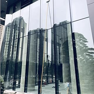 Squeegee Window Cleaner, Detachable Titanium Alloy Window Cleaning Tool Extension Pole, Window Washing Equipment with Long Handle, for Car Indoor Outdoor High Windows 5 6 7 8 9 10 12m Long (Size : 10
