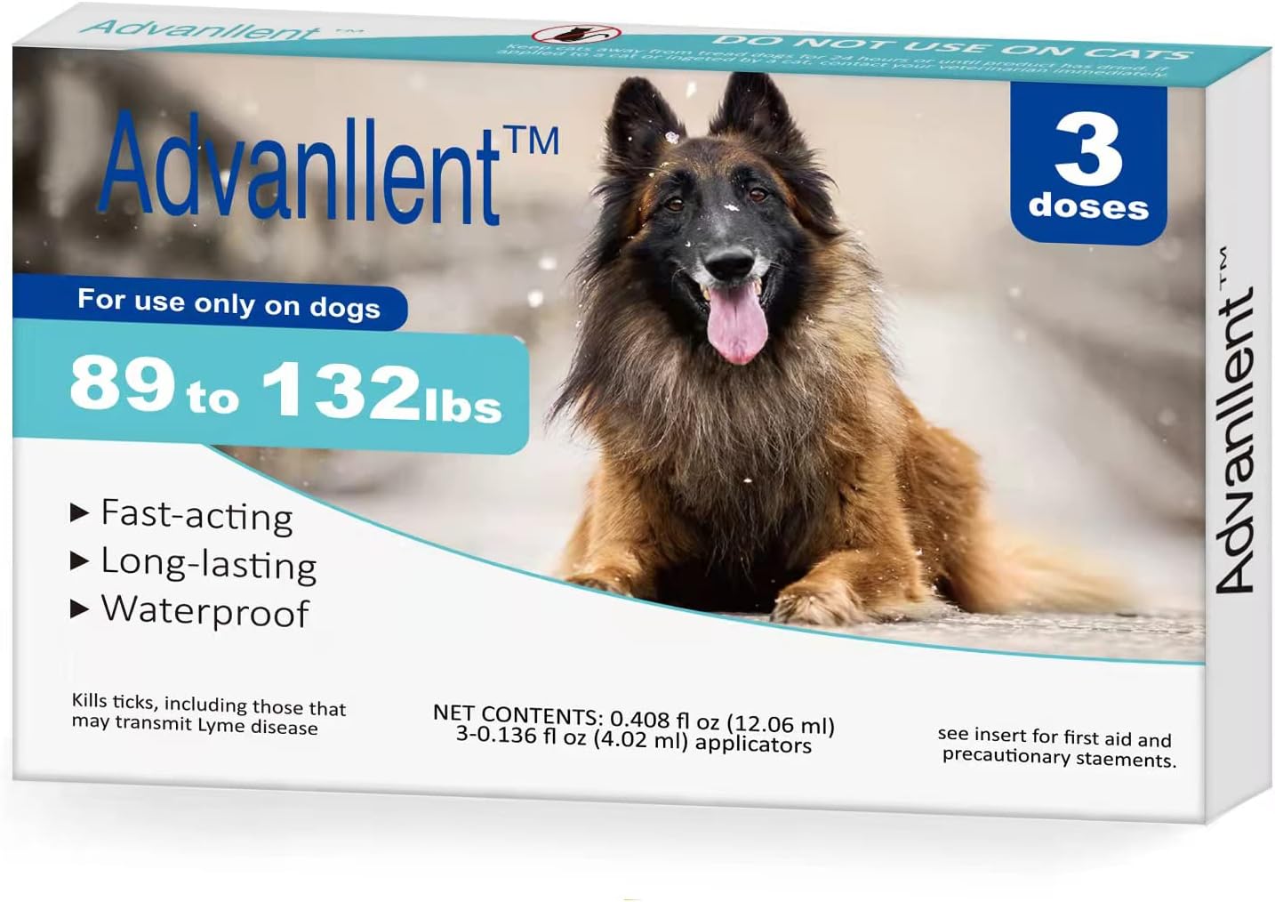 Capstar Flea Tablets for Dogs, for Medium and Large Dogs from 11.5kg to