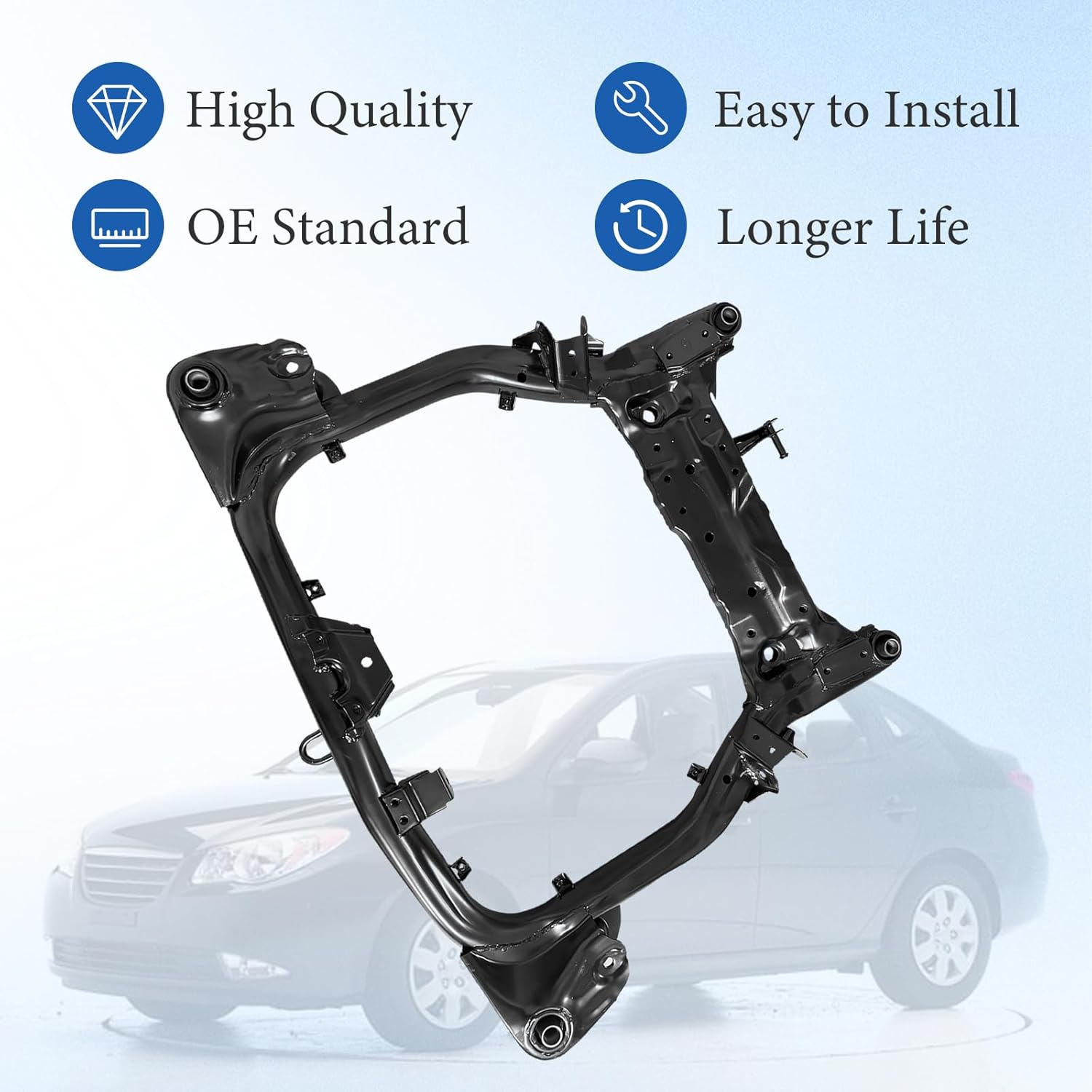 Front Suspension Subframe Crossmember 62405-2H000 Fits For Hyundai Elantra 2.0L l4 2007 2008 2009 2010