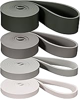 Vista 6 de Retrospec Lift Resistance Pull Up Assistance Band Set for Working Out, Home Fitness, Toning, Stretching. Physical Therapy, Muscle Training &