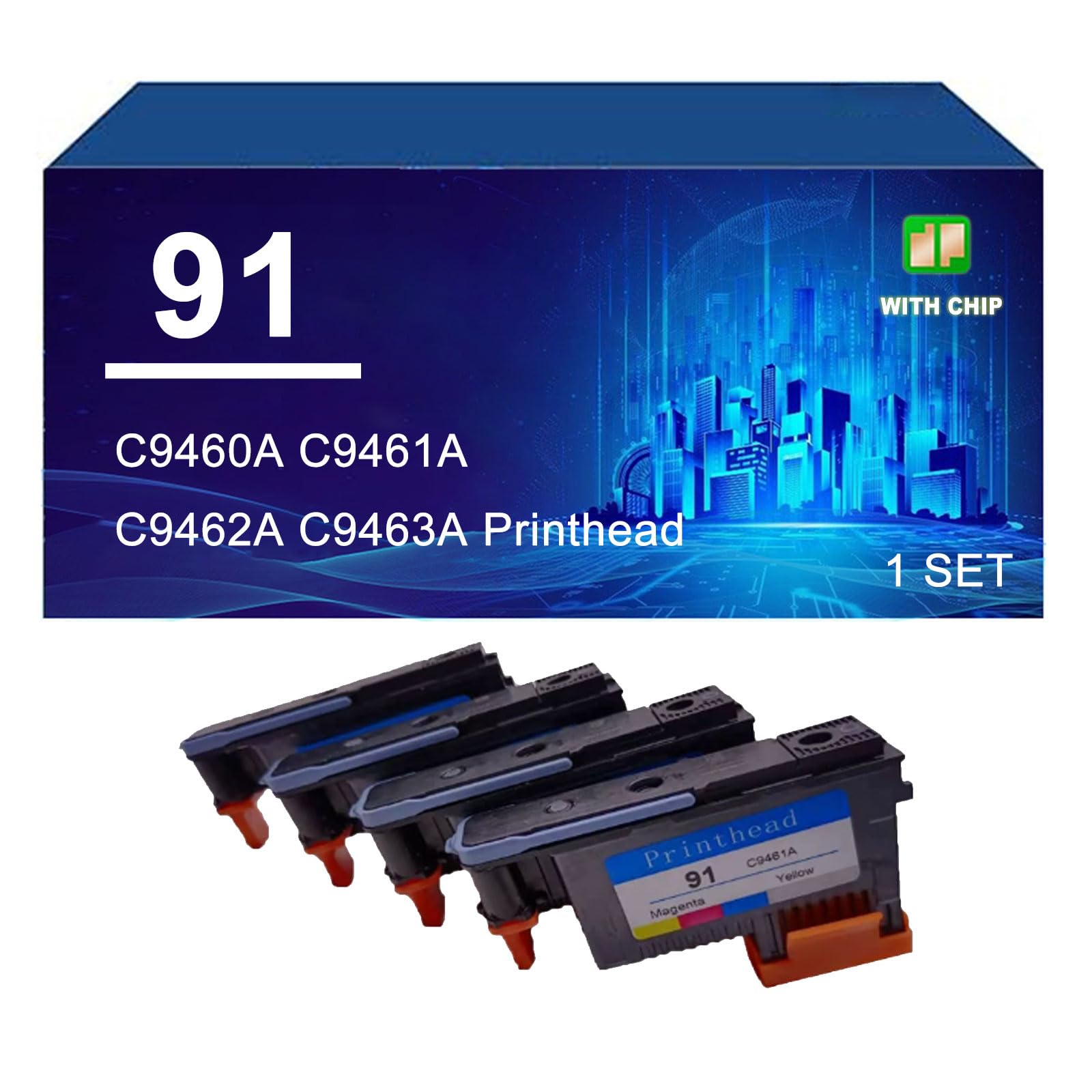 Cabezal de impresión 91 soluciona problemas de bandas en plotters Z6100PS 8