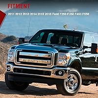 Vista 80 de Nilight Conjunto de luces antiniebla compatible con Ford Focus SVT 2002 2003 2004 2005 2006 Ford Focus SVT 2005-2007 Ford Escape 2003-2004 Ford