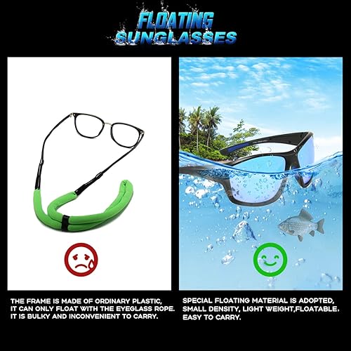 Miniatura 3 de Gafas de sol flotantes, gafas de sol polarizadas para hombres y mujeres, gafas de sol deportivas para pesca de mar, surf