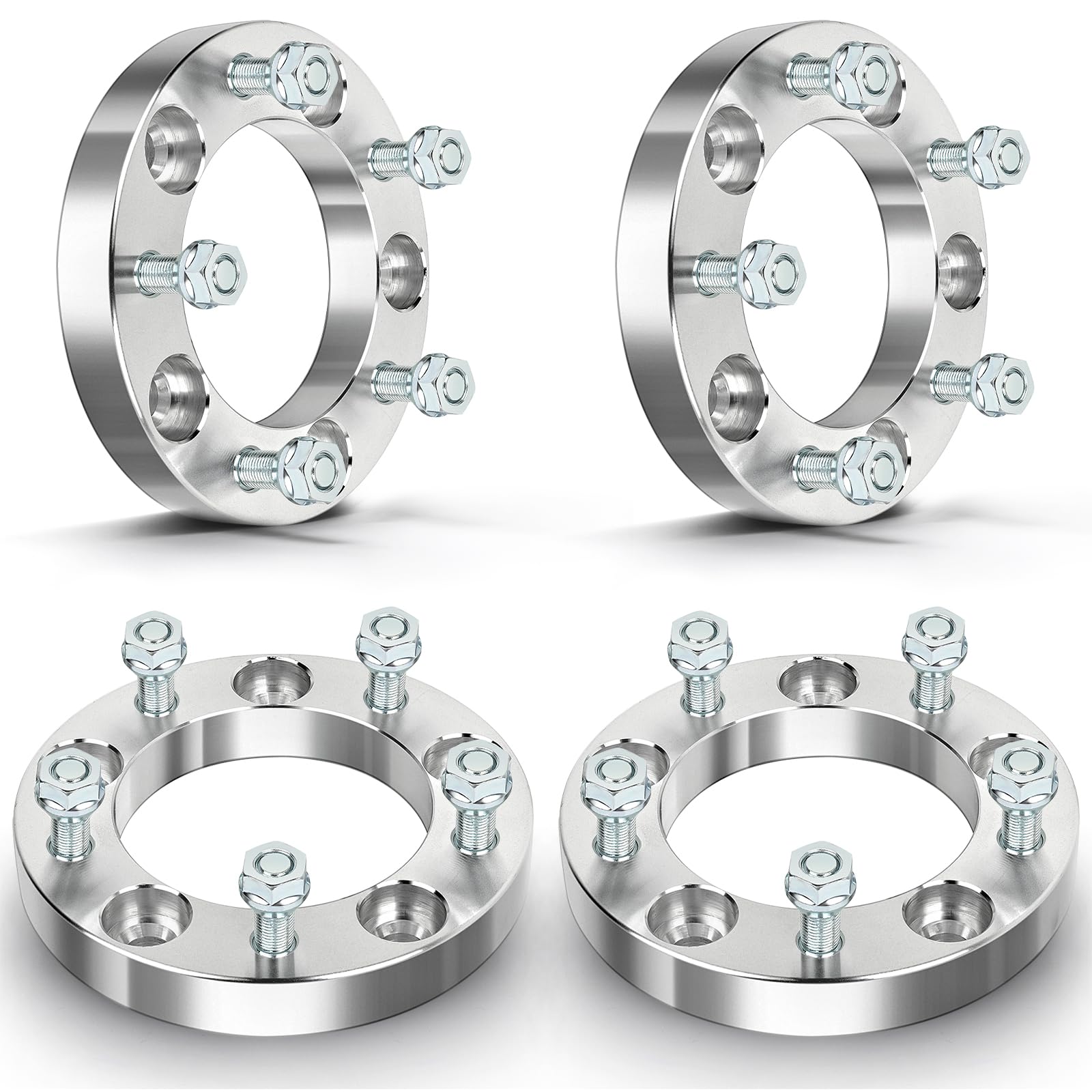 SCITOO 4Pcs 5x5.5 Wheel Spacers 1 inch for Ford