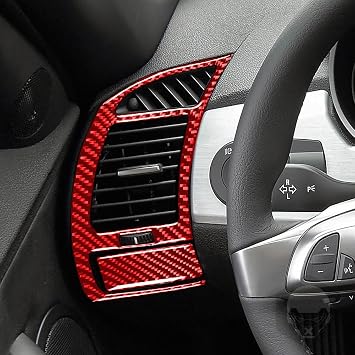 Upgrade Carbon Fiber Compatible with BMW Z4 E85 2003-2008 Side Air Vent Panel 4Pcs