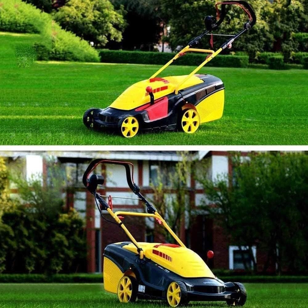 Mower Electric Land Mower Robotic Lawnmower Rotary Lawn Mower Electric Lawn Mower Hand Push Household Electric 1600W Lawn Mower