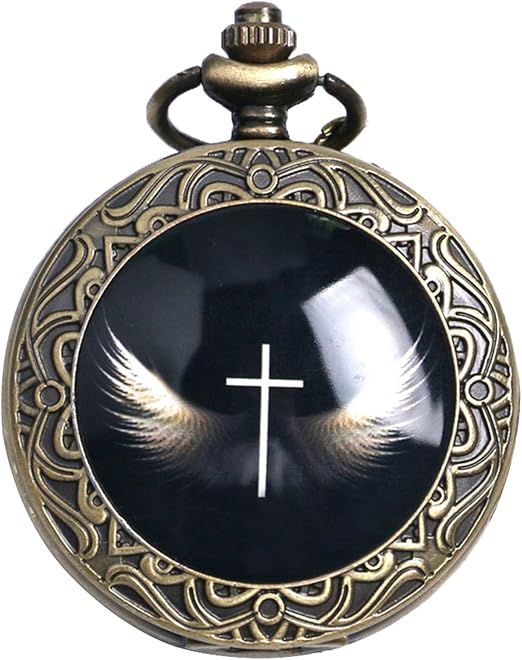 cross pocket watch
