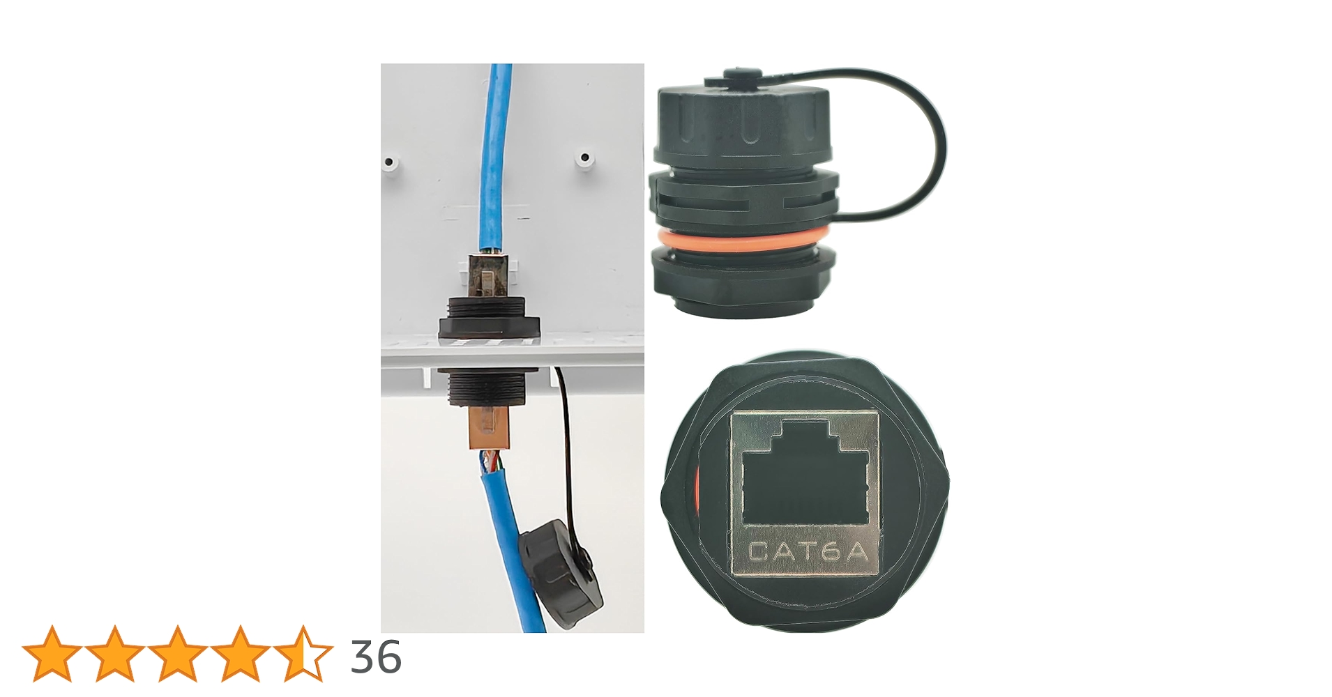 ♪ Cat6 カプラー RJ45 Cat6 シールド付き カプラー25個セット Amazon.co.jp: CTRICALVER 防水 rj45 カプラー, シールド付き