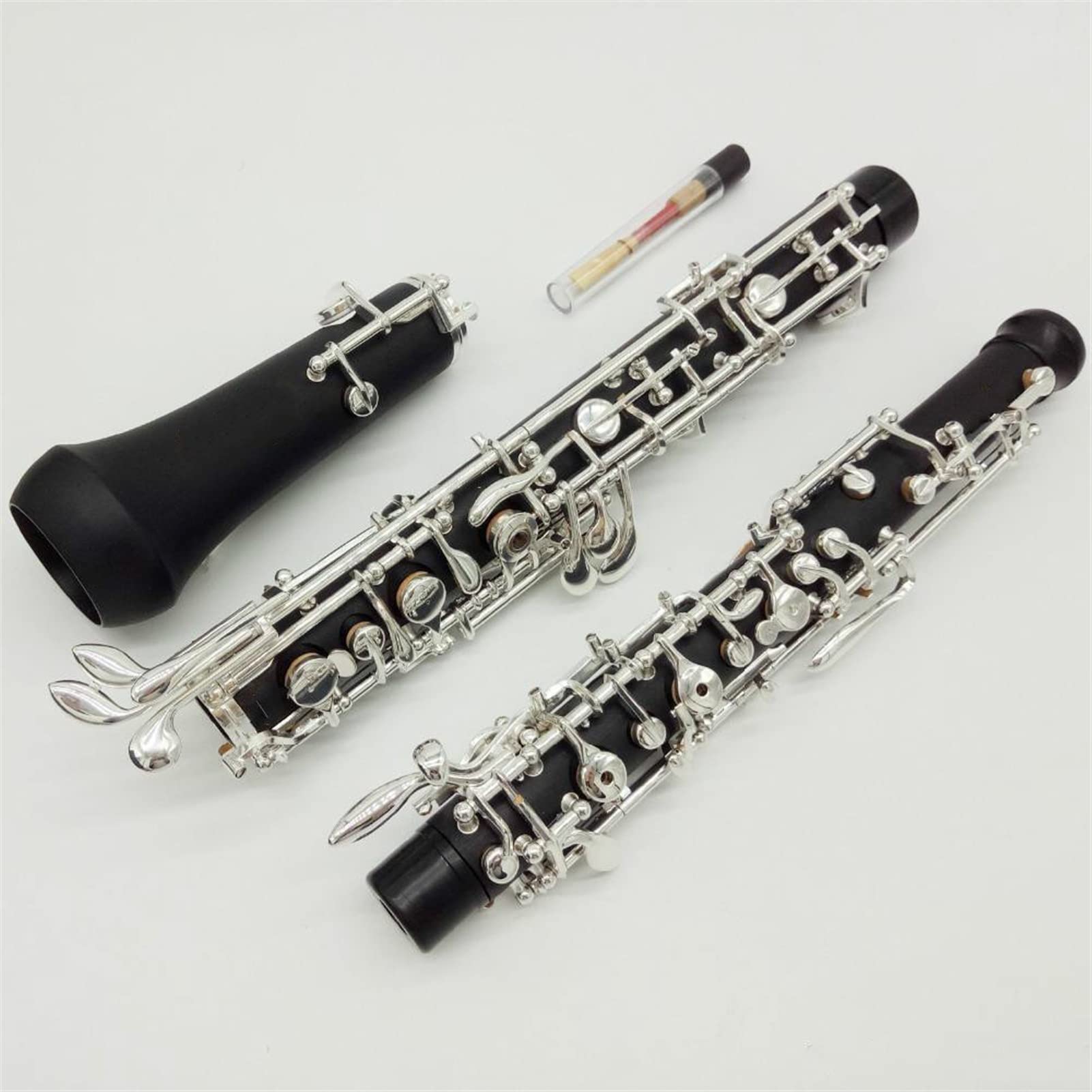 Strumento Oboe Oboe Professional Bakelite Student Oboe C Key Musical Struments con Accessori per Anelli di Custodia Principiante di Oboe
