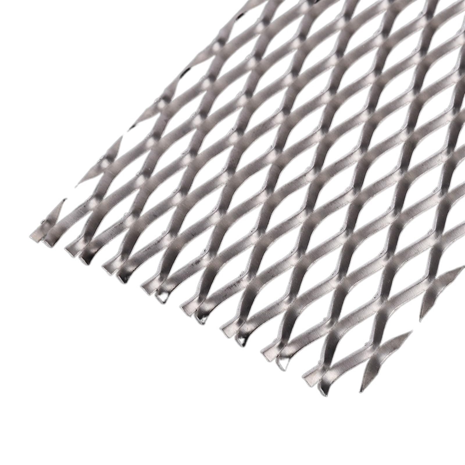 Électrode en tôle de maille de titane pur effet anti-corrosion puissant for l'électrolyse 50 mm x 165 mm 1 pièce métal recyclé Consommables métalliques