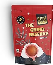 Daily Grind The Grind Reserve Instant Coffee 100g Pouch | Chicory Blend with Strong Taste & Rich Aroma | Premium Instant Coffe for Hot & Cold Coffee | Perfect for lattes, mochas, Iced coffee