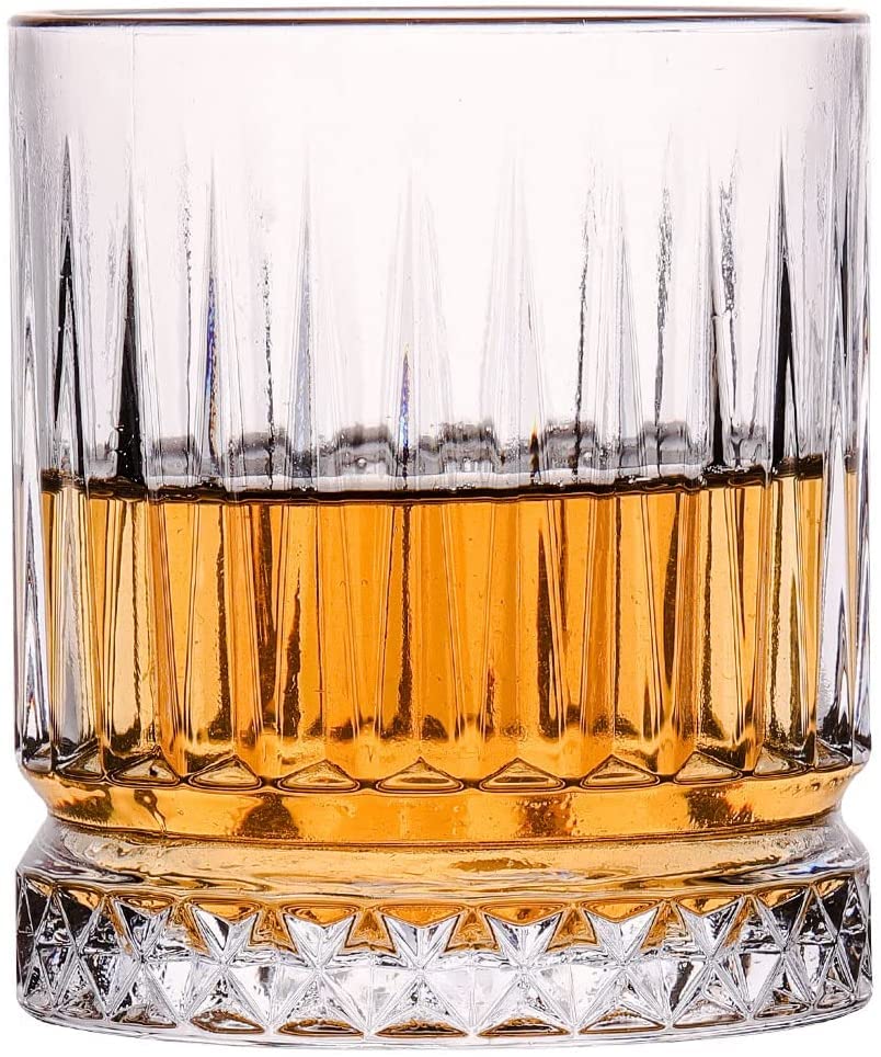 Set 6 Bicchieri Whisky | Capacità 300 Ml (10 Oz) | Vetro Senza Piombo | Per Bourbon, Scotch, Cocktail - Foto 6