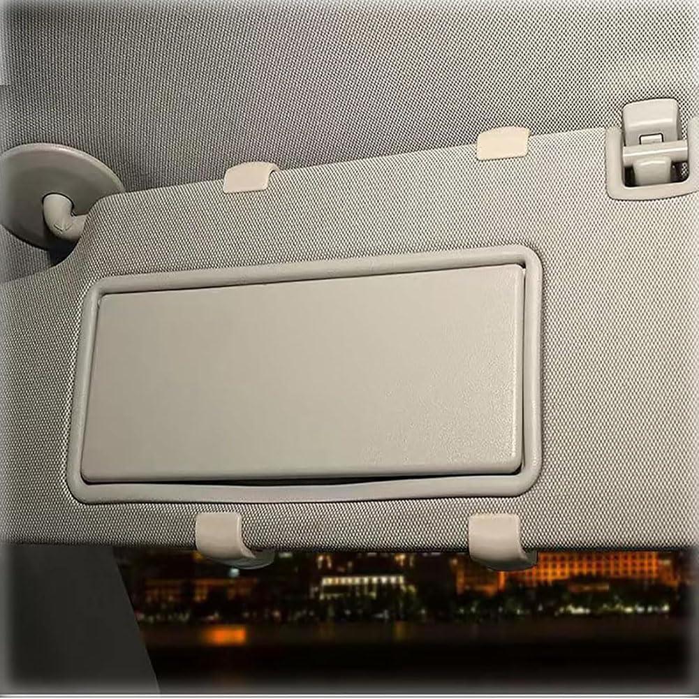 Étui à Lunettes de Voiture pour V-W Golf T-Ouran B8, Porte Lunettes Organiseur BoîTe Rangement Multifonction Protection Accessoires Intérieurs.,B/Beige