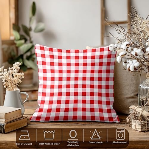 Miniatura 3 de BATMERRY - Fundas de almohada decorativas de 18 x 18 pulgadas, diseño retro de Navidad con forma de libro de recortes de vacaciones de doble cara,