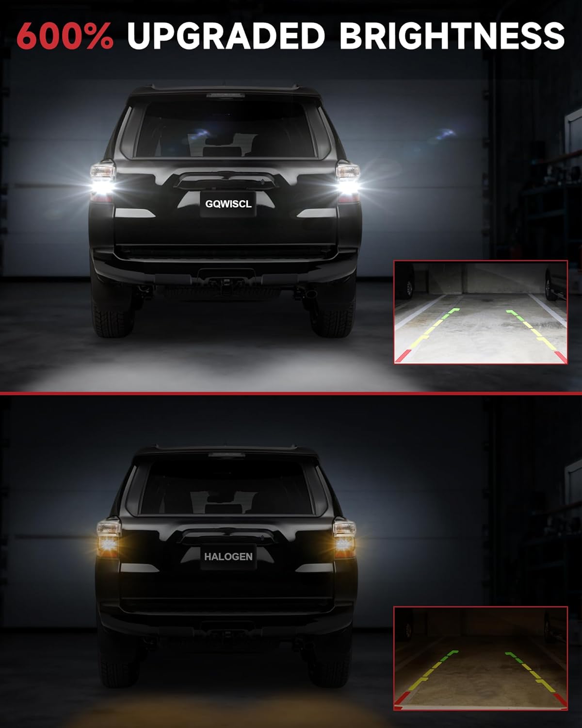 921 912 LED Reverse Light Bulbs Fit for Honda 2013-2025 Civic Sedan, 6000K Cool White, 600% Brightness with HD Projector Back Up Light Bulb, Plug and Play, Pack of 2