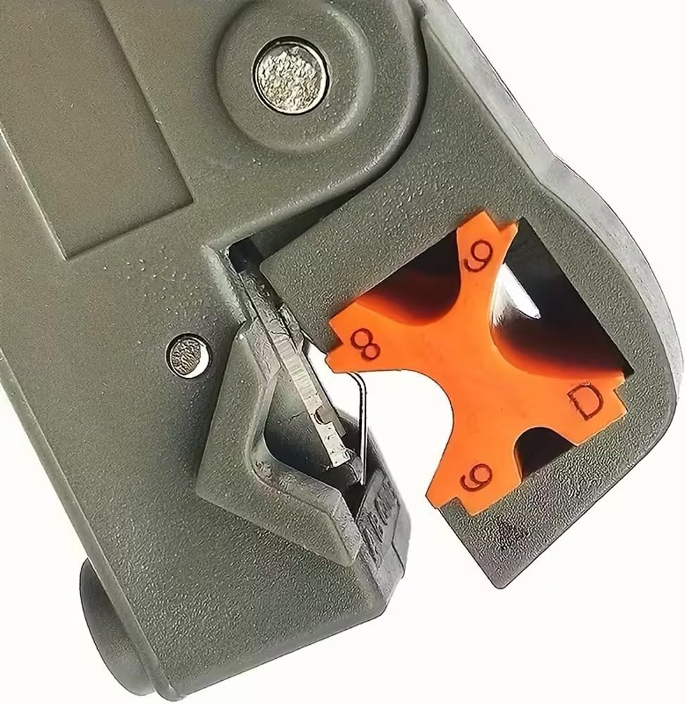 High-Quality Multifunctional Rotary Tool for Coaxial Cable Cutting And Automatic Wire Stripping - Uses Highly Impact-Resistant Materials for Stripping!
