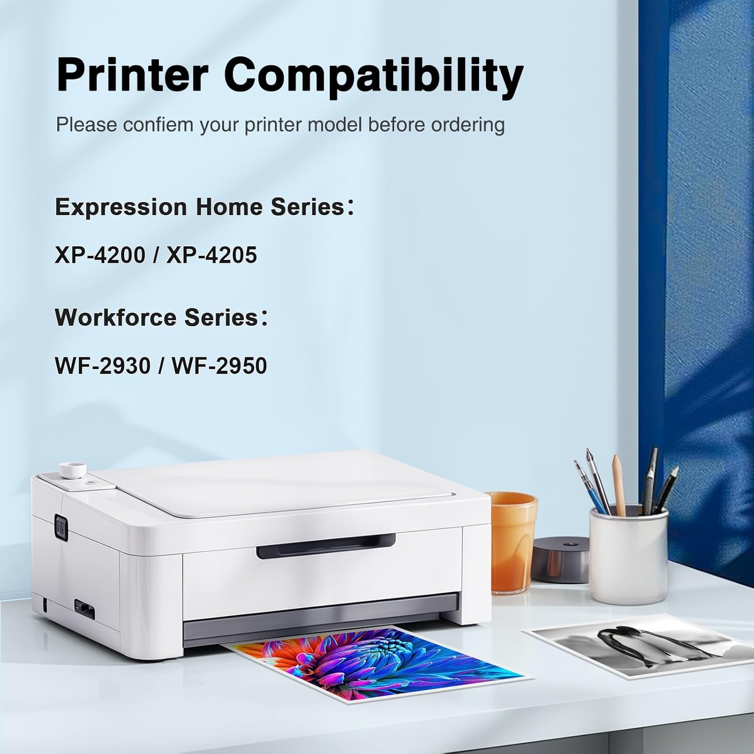 Starink Remanufactured Ink Cartridge Replacement for Epson 232XL Ink Cartridges Combo Pack Compatible with Epson Workforce WF-2930 WF-2950 Expression XP-4200 XP-4205 Printer (8 Pack)