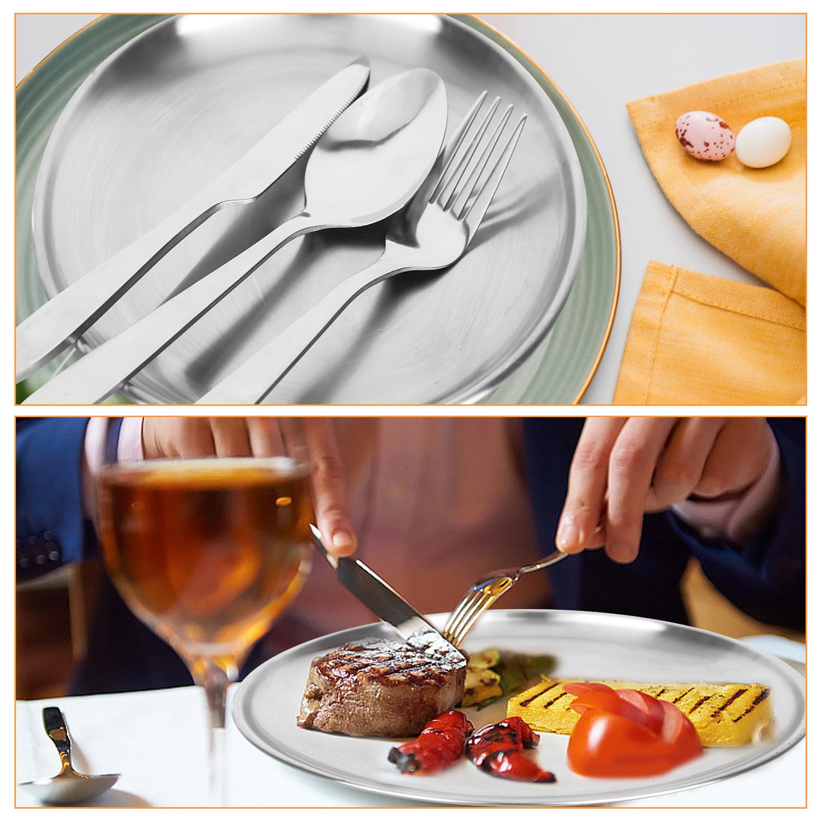 Set De Couverts De Camping Composé De 10 Pièces Dont Des