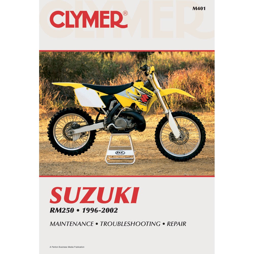 Libro Clymer Suzuki RM250 1996-2002 despiece motor y suspensión 2