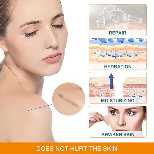 Miniatura 5 de Hojas de silicona para cicatrices (rollo de 1.6 x 150 pulgadas, rollo de 1.6 in x 12.5 ft), tiras de silicona para cicatrices, rollo de cinta de