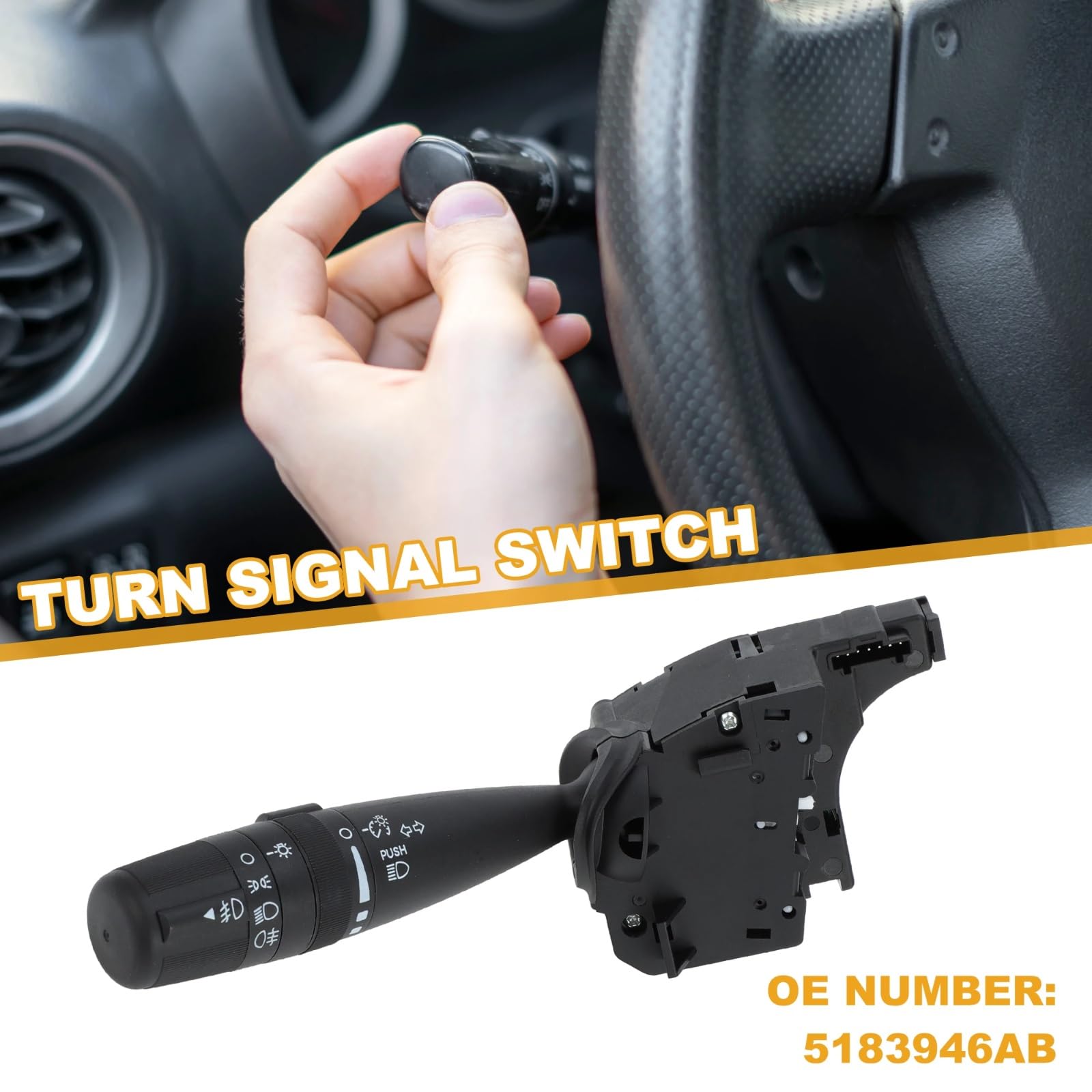 Conmutador Columna Dirección Para Jeep Para Compass Para Patriot