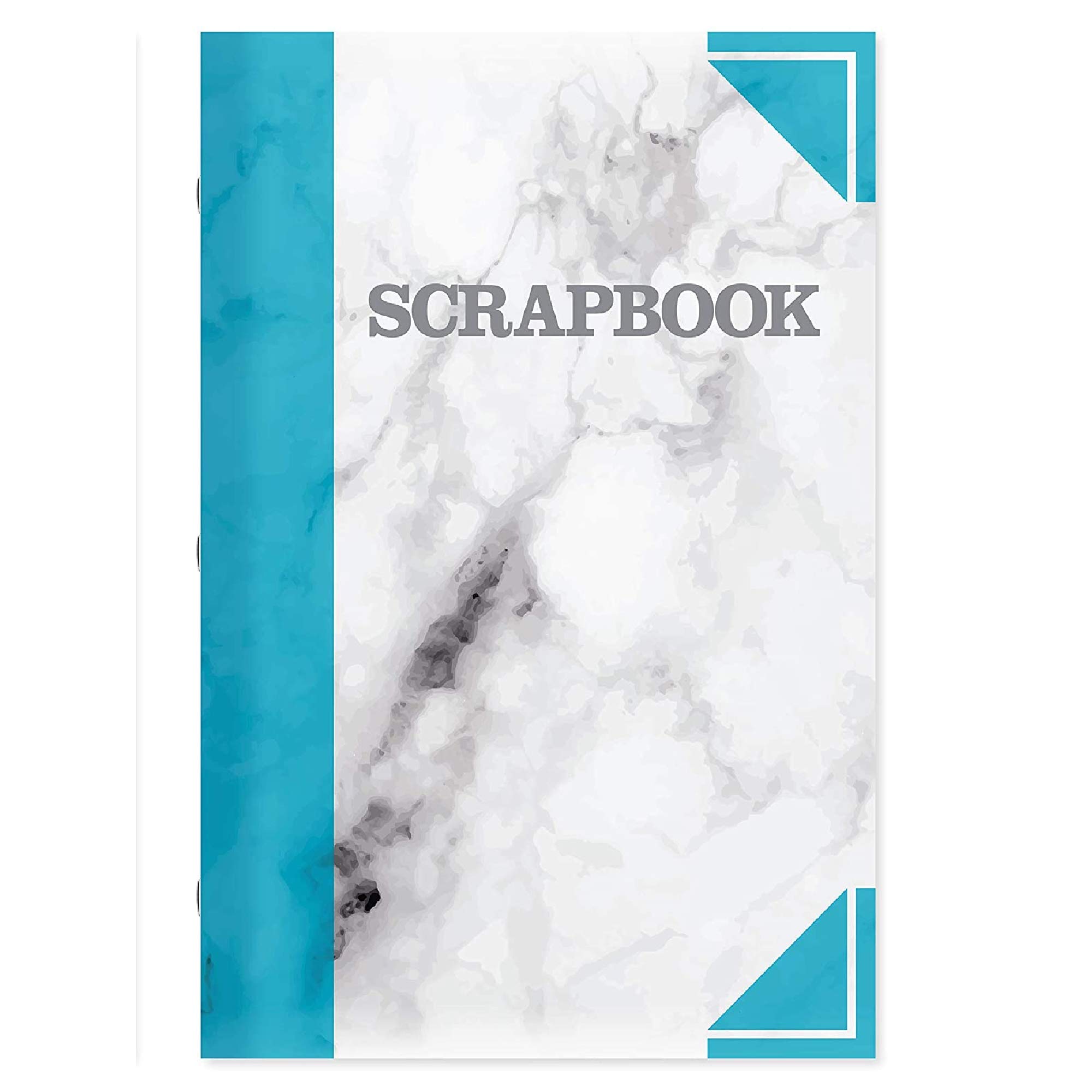 Silvine Scrap Book - 3 Pack - 377x251mm (429) - Blue/Grey