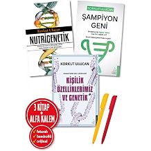 Alfa Kalem+ Korkut Ulucan 3 KitapNutrigenetik+ ampiyon Geni+Ki ilik  zelliklerimiz ve GenetikBilim