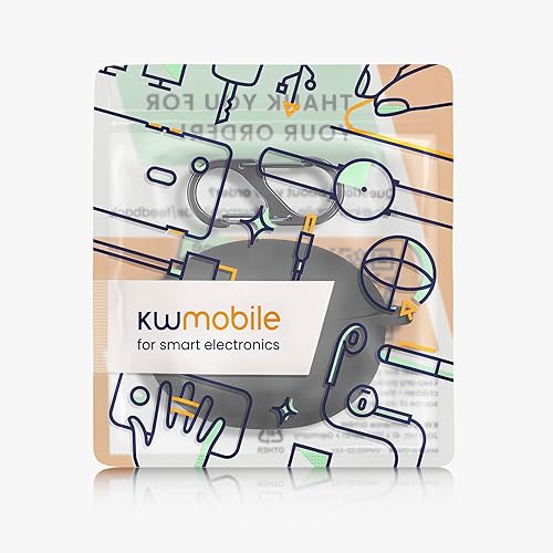 Miniatura 7 de kwmobile Funda compatible con Huawei Freebuds 5i - Funda de silicona para auriculares - Negro