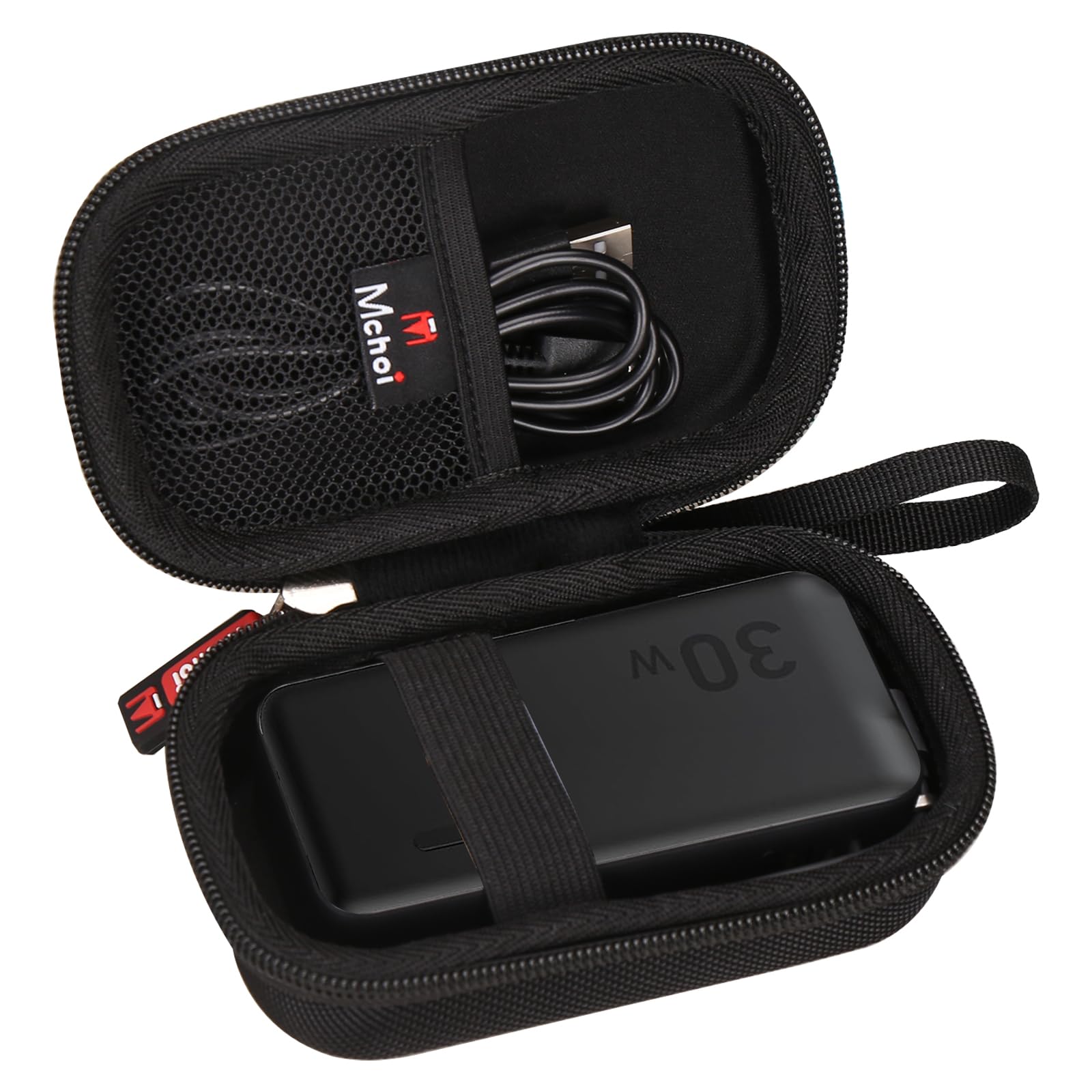 Mchoi Hard Storage case for Anker Power Bank USB C Charger Block, 3-in-1 5,000mAh Portable Charger, Box Only