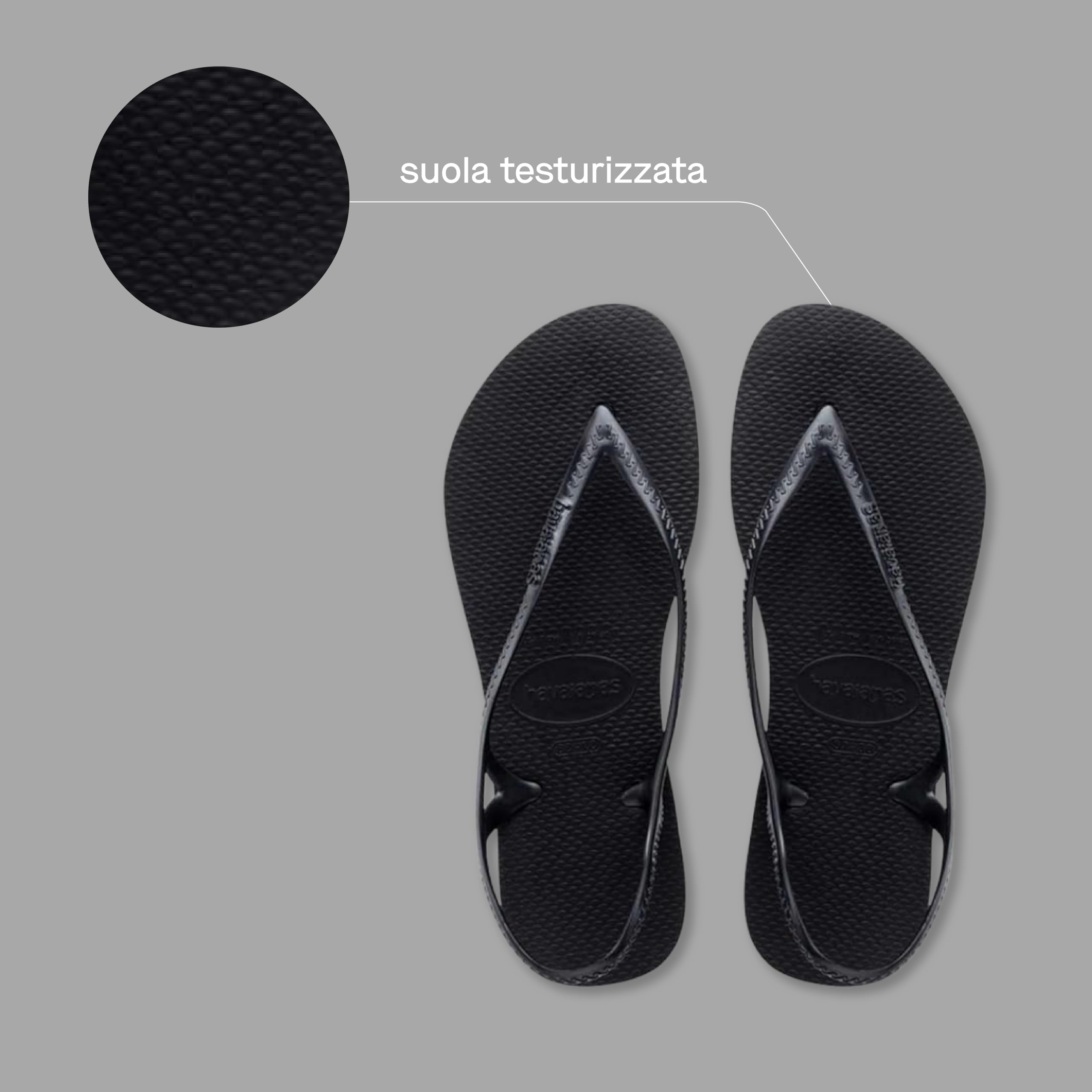 Havaianas - Sunny II, Sandali Comodi E Resistenti, Con Cinturino Sul Tallone, Stabilità, Cinturini Sottili, Per Donna