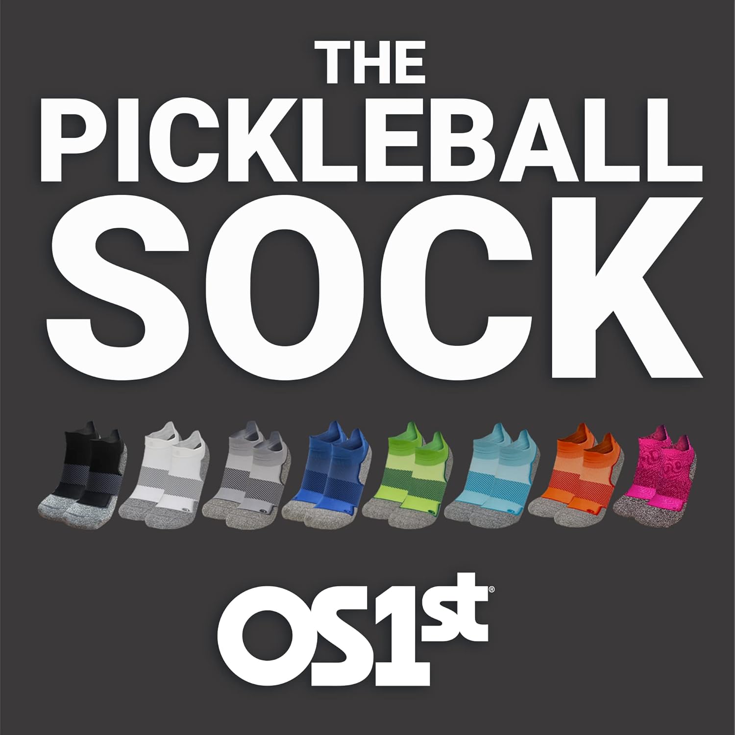 OS1st The Pickelball Sock 360 degree blister protection, comfortable, lightweight and moisture-wicking - Image 5