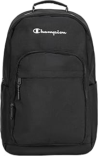 Champion Council Backpack, Black/White, OS