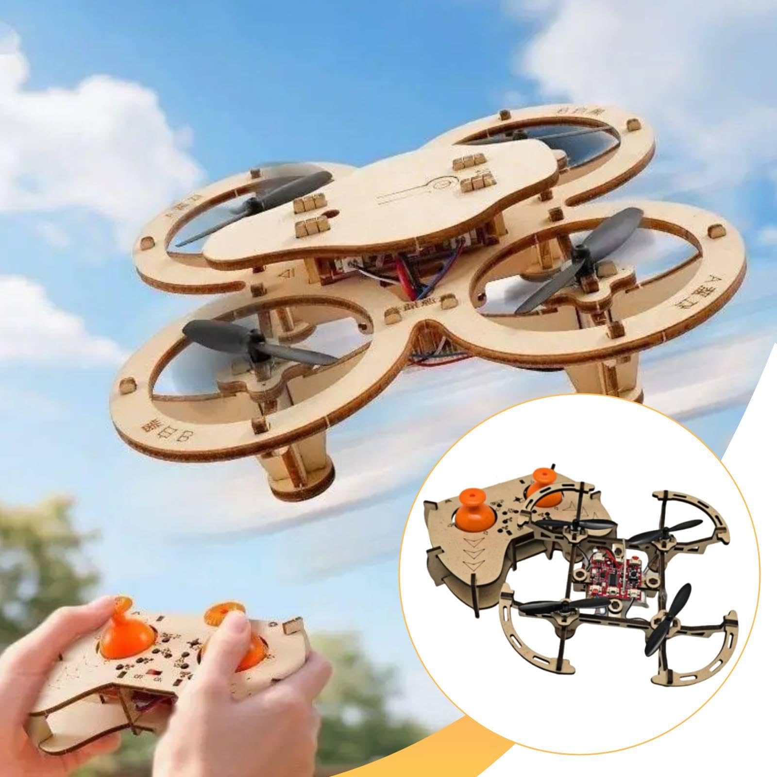 Kit per Aeroplano Radiocomandato Fai-da-te, Accessori, Versatile, Richiede Assemblaggio, Gadget Creativo, Giocattolo Educativo, Modello di Quadr