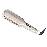 Vista 1 de Remington Shine Therapy - Alisadora de cabello de 2 pulgadas, plancha alisadora infundida con aceite de argán y queratina, plancha alisadora