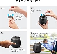 Vista 14 de Thermacell E-Series Rechargeable Mosquito Repeller with 20’ Mosquito Protection Zone; Bug Spray Alternative; Scent Free