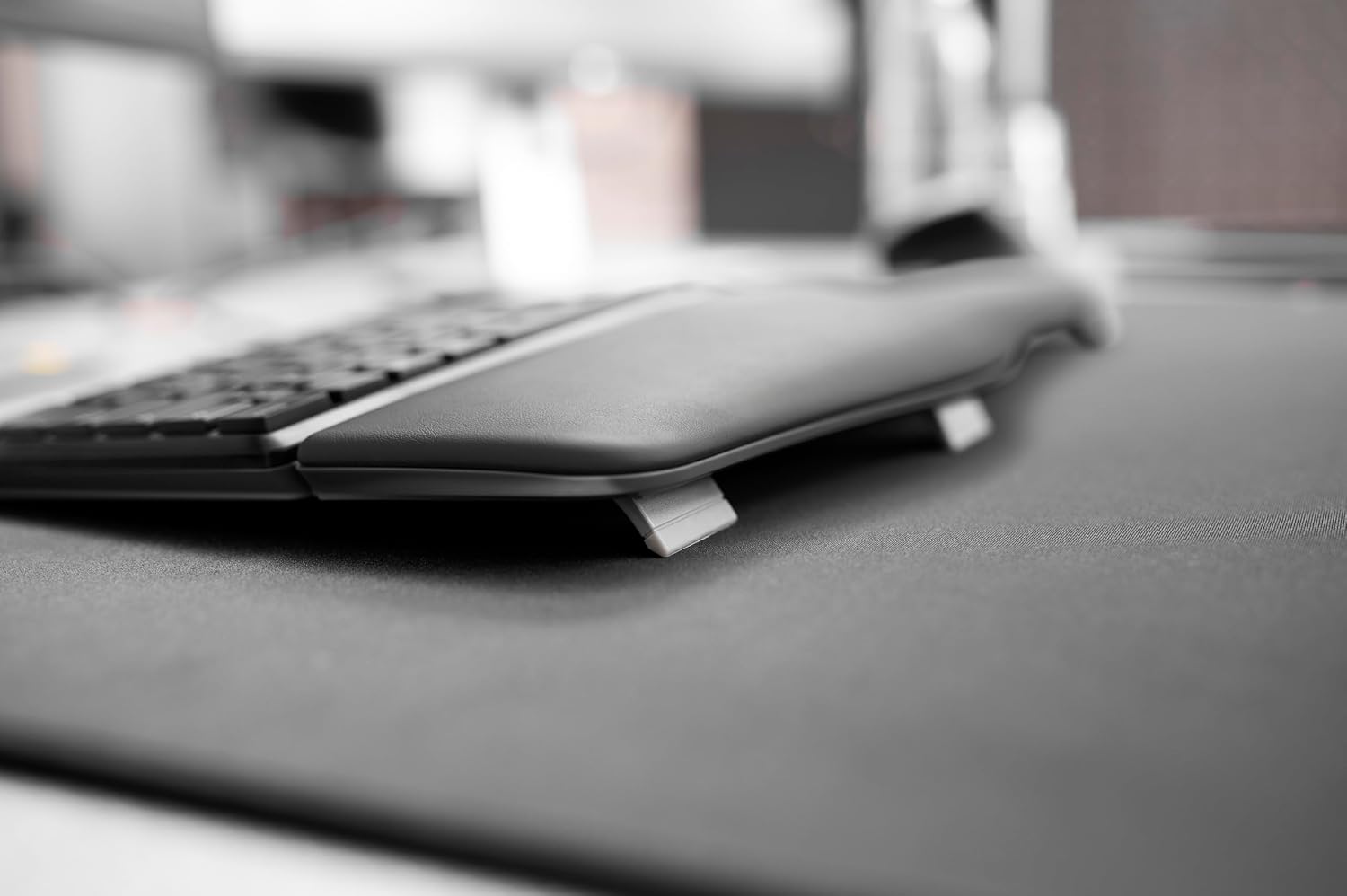 CHERRY AMERICAS LLC Ergo KC 4500 Keyboard-Cable Connectivity-USB Interface-109 Key-English (US)-QWERTZ Layout-Computer-Windows-Black,JK-4500EU-2