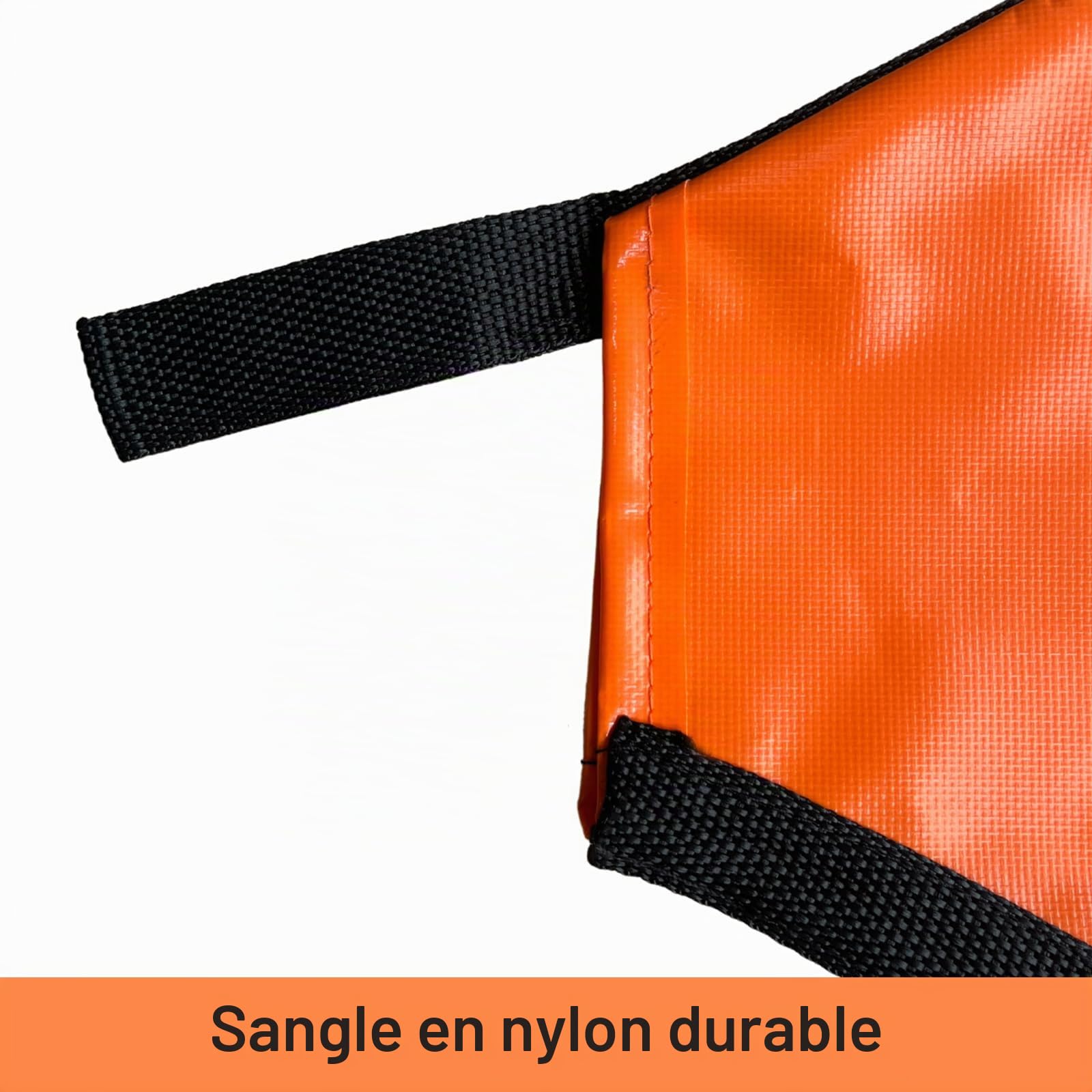 BeGrit 24po Ancre Flottante Drogue de PVC kit de Ancre Bateau Bouée Corde Réfléchissante avec Harnais Bouée et 4 Boucle d'alpinisme et Sac per Transport Stabilizzatori Laterali per Kayak Pêcheurs
